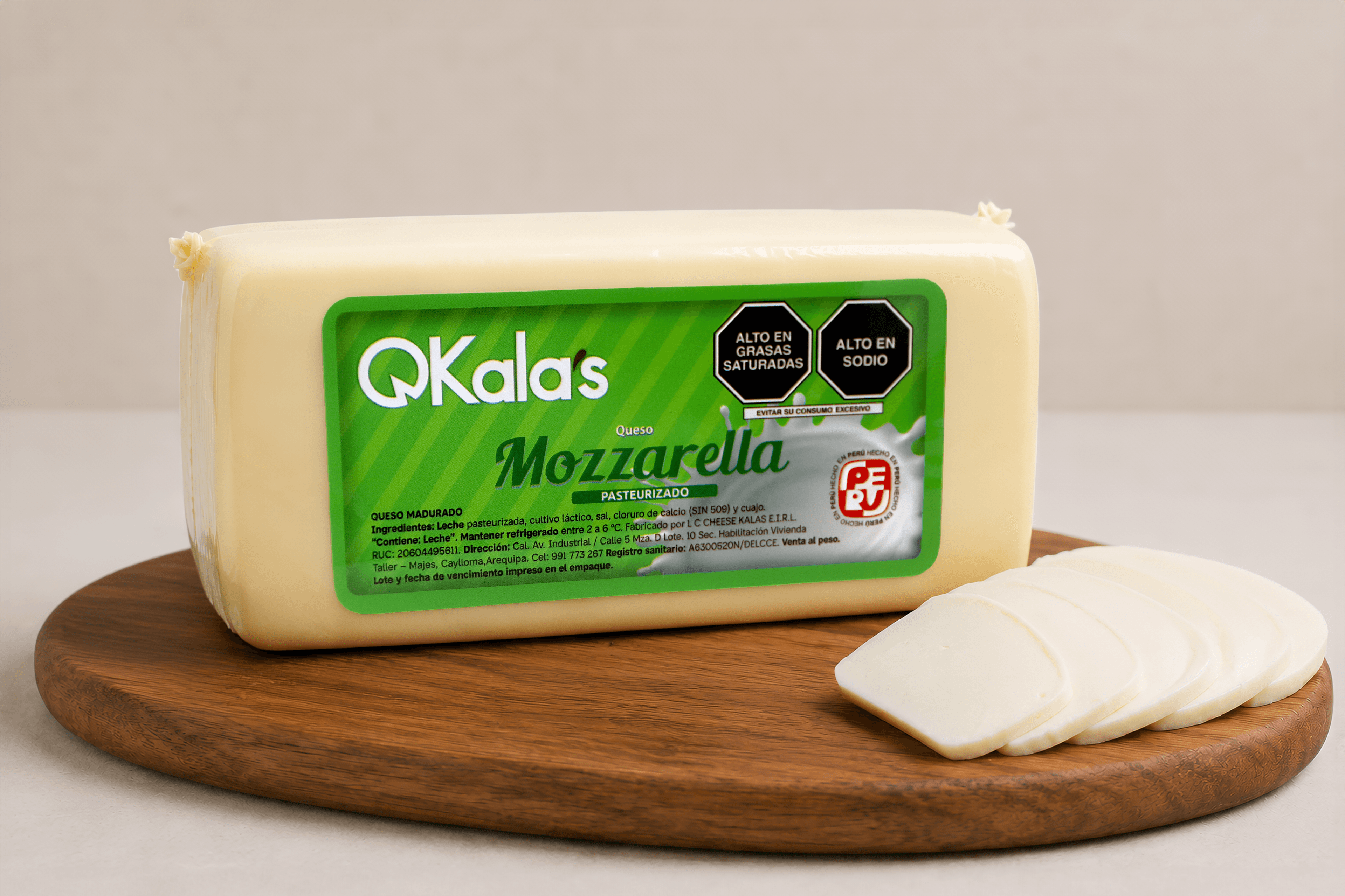 Queso Mozzarella de QKALA'S